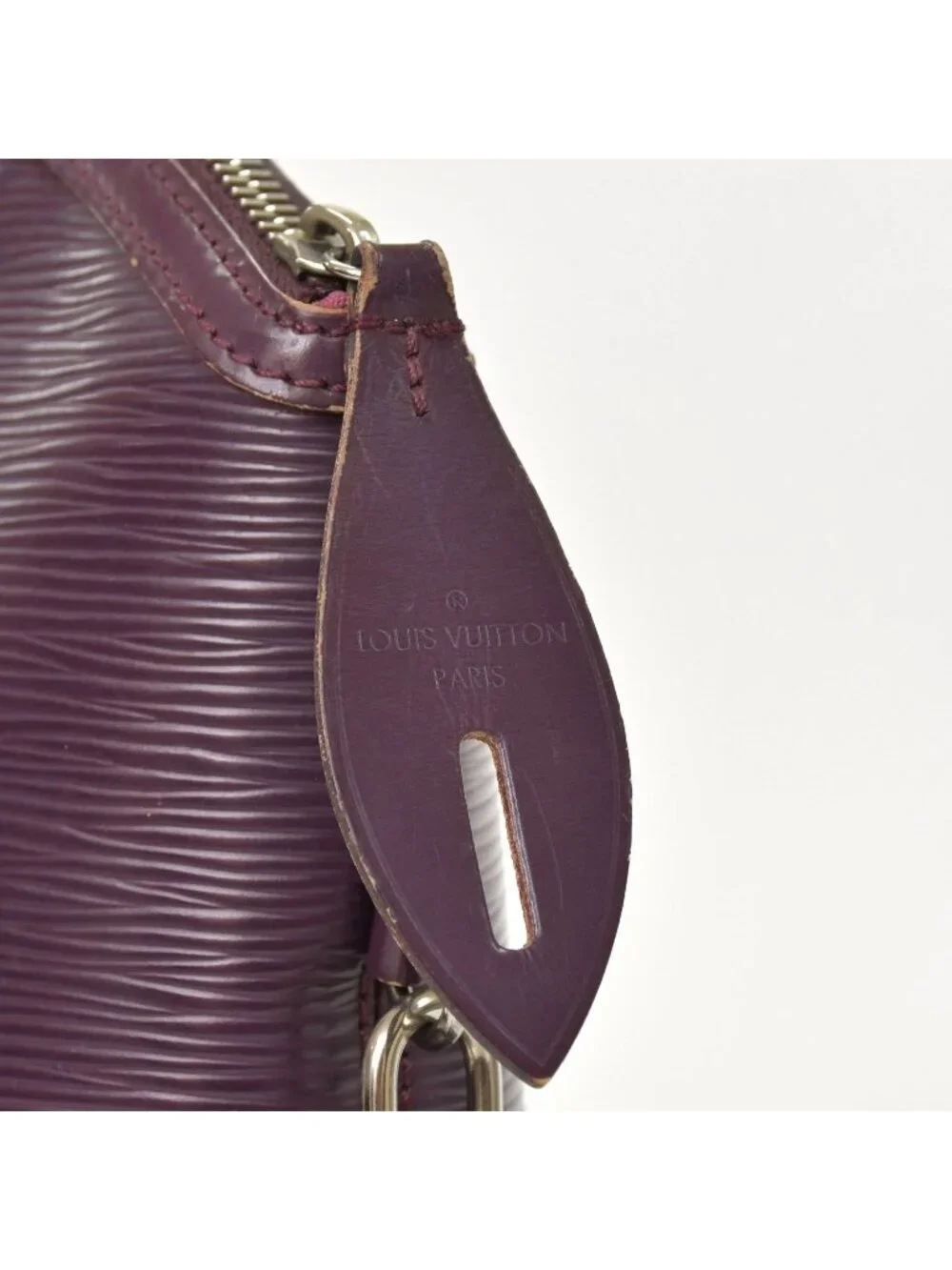 Louis Vuitton Purple Cassis Epi Lockit Handbag